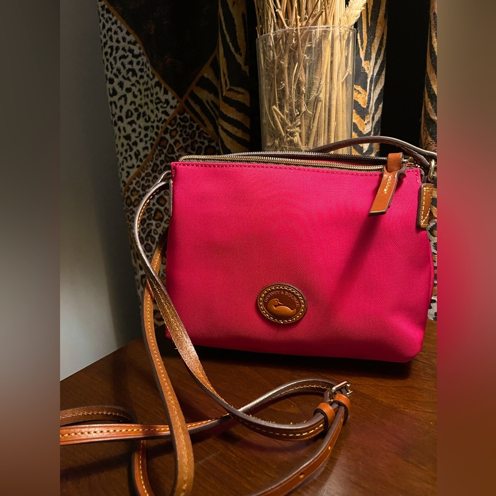 Cute little pink Dooney & Burke purse!